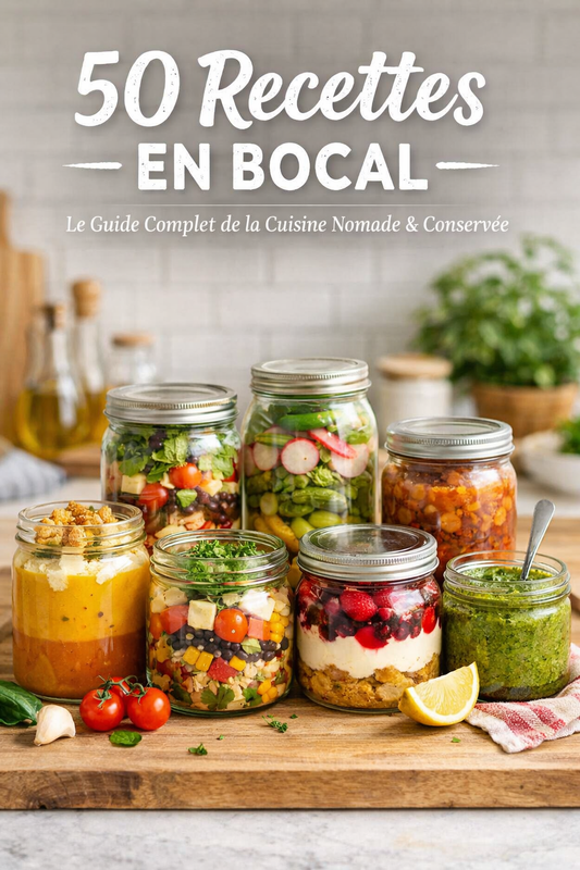 Le guide des recettes en bocal – 50 idées faciles et pratiques