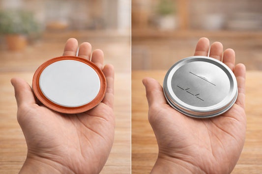 Couvercles de conservation sous vide